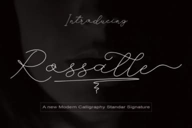 Rossalle Font by faisal_Alfaraby — Script Handwritten Font — thumbnail 1
