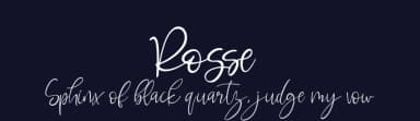 Rosse by Letterara — Script Handwritten Font — thumbnail 2