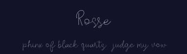 Rosse by Konstantine Studio — Script Handwritten Font — thumbnail 2