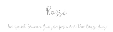 Rosse by Konstantine Studio — Script Handwritten Font — thumbnail 1