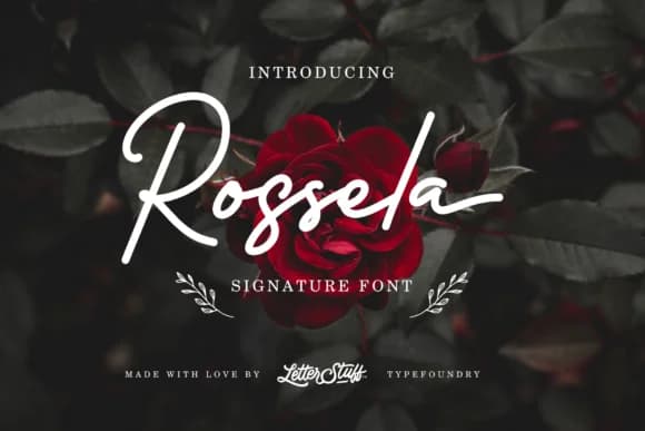 Rossela Font by herbanuts — Script Handwritten Font