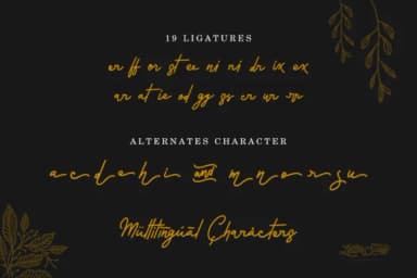 Rossela Font by herbanuts — Script Handwritten Font — thumbnail 7