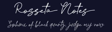 Rosseta Notes by Attype Studio — Script Handwritten Font — thumbnail 2
