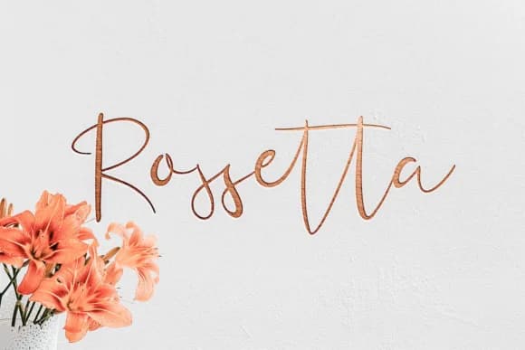 Rossetta Font by Awanstudioz — Script Handwritten Font