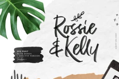 Rossie Kelly Font by saridezra — Script Handwritten Font — thumbnail 1