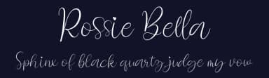 Rossie Bella by Perspectype Studio - Letterena.com — Script Handwritten Font — thumbnail 2