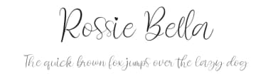 Rossie Bella by Perspectype Studio - Letterena.com — Script Handwritten Font — thumbnail 1