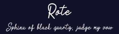 Rote by DawnCreative.id — Script Handwritten Font — thumbnail 2