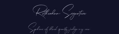 Rotherdam Signature by Perspectype Studio - Letterena.com — Script Handwritten Font — thumbnail 2