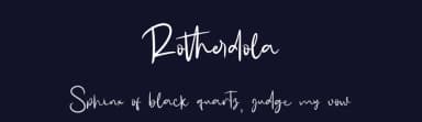Rotherdola by Letterafa Studio — Script Handwritten Font — thumbnail 2