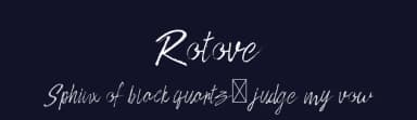 Rotove by Attype Studio — Script Handwritten Font — thumbnail 2