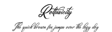Rottasicity by Perspectype Studio - Letterena.com — Script Handwritten Font — thumbnail 1