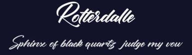 Rotterdalle by Ketikata Studio — Script Handwritten Font — thumbnail 2