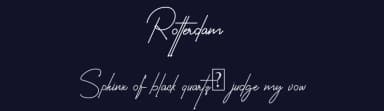 Rotterdam by AimCreative — Script Handwritten Font — thumbnail 2
