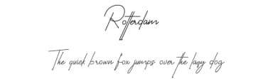 Rotterdam by AimCreative — Script Handwritten Font — thumbnail 1