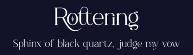 Rottering by Absonstype Studio — Serif Font — thumbnail 2