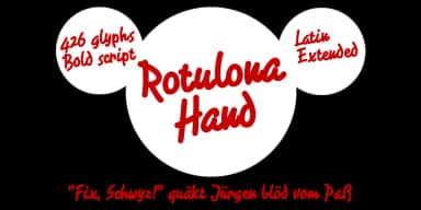 Rotulona Hand Font by Fernando Haro — Script Handwritten Font — thumbnail 2