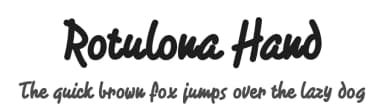 Rotulona Hand by deFharo — Script Handwritten Font — thumbnail 1