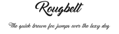 Rougbelt by RGB Studio — Script Handwritten Font — thumbnail 1
