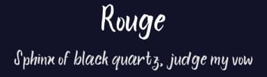 Rouge by Chintia — Script Handwritten Font — thumbnail 2