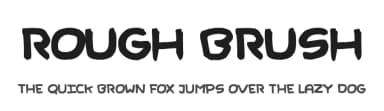 Rough Brush by Joseph Dawson — Script Handwritten Font — thumbnail 1