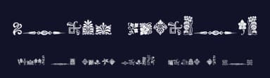 Rough Fleurons by Intellecta Design — Dingbats Font — thumbnail 2