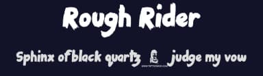 Rough Rider by JSH creates — Script Handwritten Font — thumbnail 2
