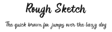 Rough Sketch by Java Pep — Script Handwritten Font — thumbnail 1