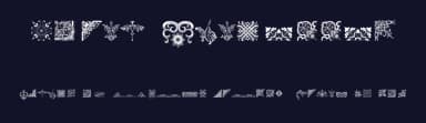 Rough Vignettes by Intellecta Design — Dingbats Font — thumbnail 2