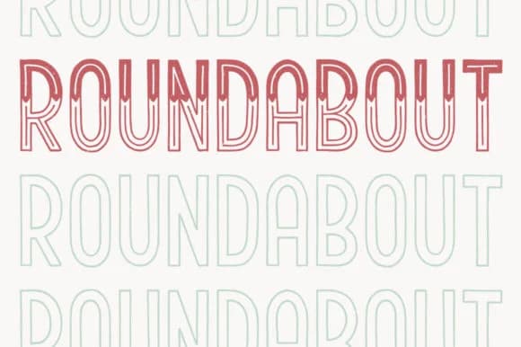 Roundabout Font by laurenashpole — Script Handwritten Font