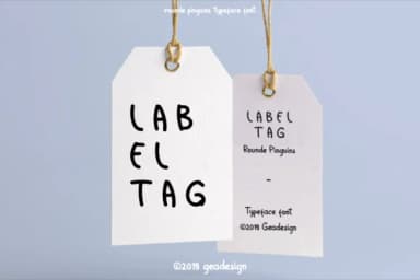 Rounde Pinguins Font by geadesign — Script Handwritten Font — thumbnail 4