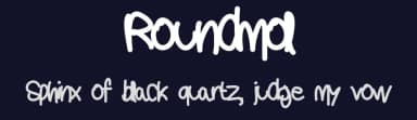Roundmol by by Molin — Script Handwritten Font — thumbnail 2