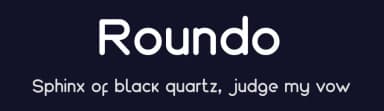 Roundo by Creative Killer — Sans Serif Font — thumbnail 2