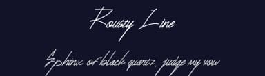 Rousty Line by liart type — Script Handwritten Font — thumbnail 2