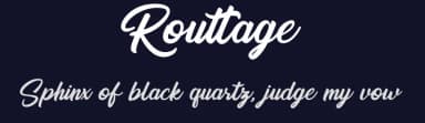 Routtage by Ronny Studio — Script Handwritten Font — thumbnail 2