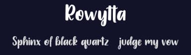 Rowytta by Creatype Studio — Script Handwritten Font — thumbnail 2