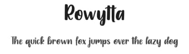 Rowytta by Creatype Studio — Script Handwritten Font — thumbnail 1