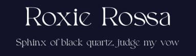 Roxie Rossa by ToniStudio — Serif Font — thumbnail 2