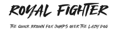 Royal Fighter by Khurasan — Script Handwritten Font — thumbnail 1