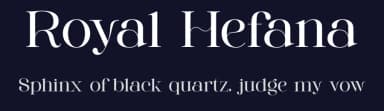 Royal Hefana by ToniStudio — Serif Font — thumbnail 2