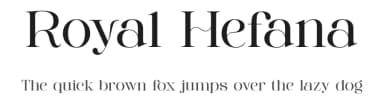 Royal Hefana by ToniStudio — Serif Font — thumbnail 1