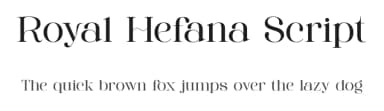 Royal Hefana Script by ToniStudio — Script Handwritten Font — thumbnail 1