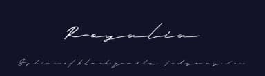 Royalia by Typefar — Script Handwritten Font — thumbnail 2