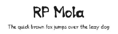RP Mola by Robert Pieñkowski — Script Handwritten Font — thumbnail 1