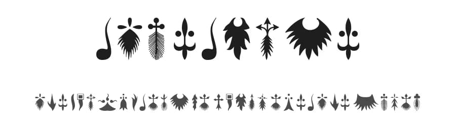 RTA Ermine by Have Fun with Fonts — Dingbats Font