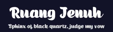 Ruang Jenuh by DumadiStyle — Script Handwritten Font — thumbnail 2
