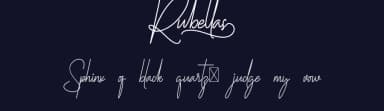 Rubellas by RaisProject — Script Handwritten Font — thumbnail 2