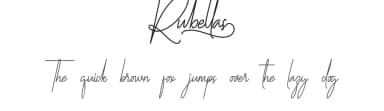 Rubellas by RaisProject — Script Handwritten Font — thumbnail 1