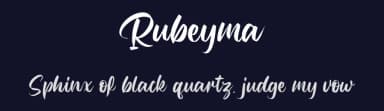 Rubeyma by StringLabs Creative Studio — Script Handwritten Font — thumbnail 2
