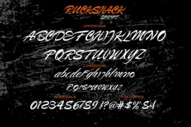 Ruckshack Font by Cikareotype — Script Handwritten Font — thumbnail 2